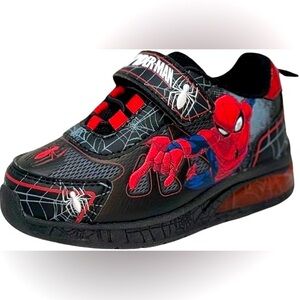 Marvel spiderman toddler boys sneakers size 7
